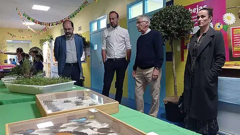 La exposici&oacute;n permanecer&aacute; abierta al p&uacute;blico hasta final de curso en horario escolar.