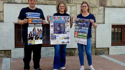 Presentaci&oacute;n del cartel de las fiestas de San Migueluco en Campuzano, que se celebrar&aacute;n del 5 al 7 de mayo.