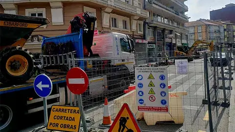 Desde hoy, cierre total de un nuevo tramo de la calle Juli&aacute;n Ceballos y reapertura parcial del tramo remodelado.