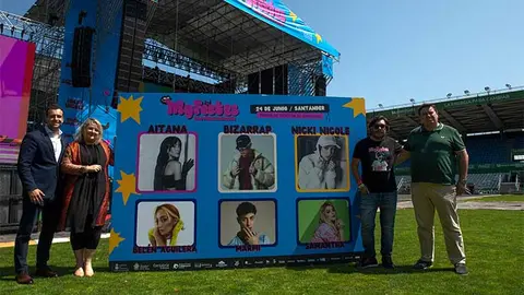 Todo preparado en El Sardinero para la cita musical del fin de semana con el My Fest Cantabria Infinita.