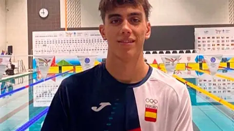 Teo del Riego ha sido convocado para el Europeo Junior con la Selecci&oacute;n Espa&ntilde;ola de Nataci&oacute;n