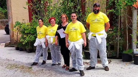 La iniciativa Limones Solidarios ha permitido contratar a 6 desempleados de Alfoz de Lloredo.