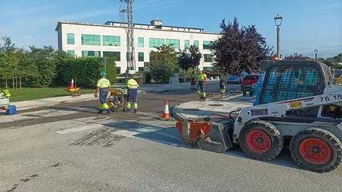 Los trabajos de asfaltado en distintos puntos de Polanco durar&aacute;n dos semanas.