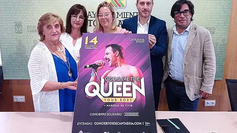 Presentaci&oacute;n del concierto solidario del grupo tributo a Queen, el 14 de agosto en La Lechera.