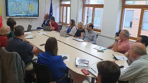 Reuni&oacute;n de la Comisi&oacute;n de Seguimiento del PGOU de Torrelavega.