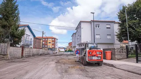 Asfaltado en Torrelavega