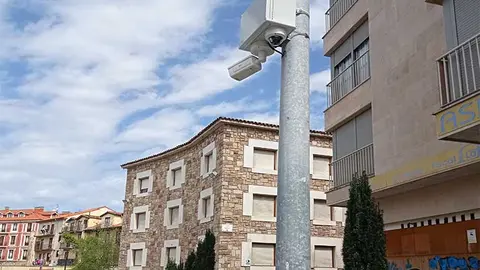 C&aacute;maras ya instaladas en el acceso a las calles peatonales de la 'zona de vinos'