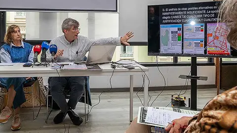 Presentaci&oacute;n p&uacute;blica de las alegaciones de la plataforma en torno a la Zona de Bajas Emisiones en Torrelavega.