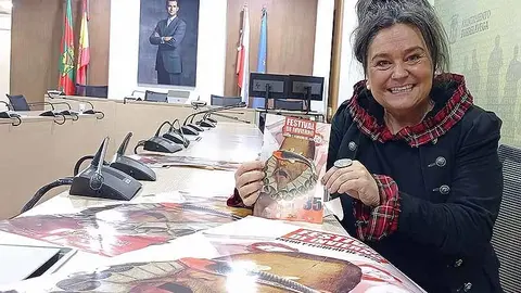 La concejal de Cultura de Torrelavega, Esther V&eacute;lez, ha presentado hoy el 35&ordm; Festival de Invierno.