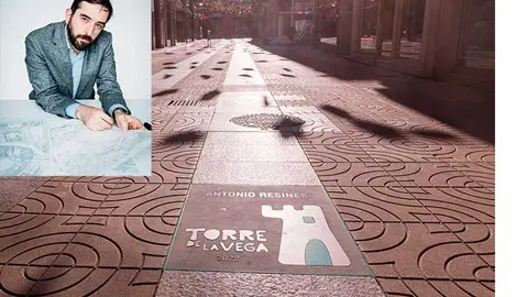 El dibujante &Aacute;lvaro Mart&iacute;nez Bueno contar&aacute; con una 'estrella de la fama' en el Paseo Torre de la Vega.