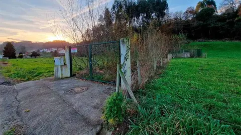 Instalaciones de la EDAR de Rudag&uuml;era, en el municipio de Alfoz de Lloredo.
