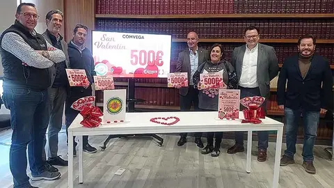 Presentaci&oacute;n de la campa&ntilde;a por San Valent&iacute;n de Comvega.