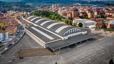 Vista general del Mercado Nacional de Ganados de Torrelavega