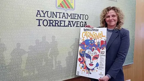 La concejala de Festejos, Patricia Portilla, present&oacute; la programaci&oacute;n del Carnaval 2024 en Torrelavega.