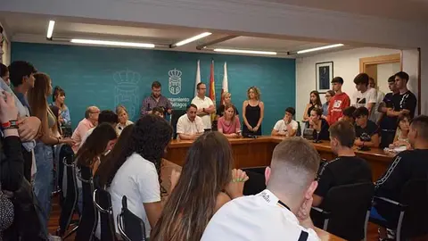 Foto de archivo de la primera reuni&oacute;n celebrada a finales de este verano.