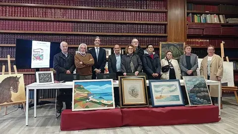 La subasta de la veintena de obras art&iacute;sticas donadas a beneficio de Amica ser&aacute; el 1 de marzo a las 6 de la tarde en la C&aacute;mara.