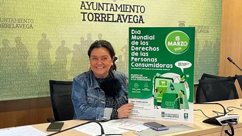 Esther V&eacute;lez presenta los actos del D&iacute;a Mundial de las Personas Consumidores | Foto: Radio Studio