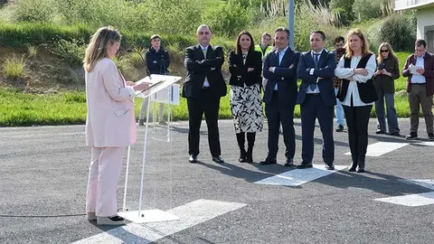 La colocaci&oacute;n de la primera piedra se realiz&oacute; hoy en el &aacute;rea de servicio de Gornazo, con la presencia de la delegada del Gobierno y representantes de los distintos municipios de la zona.