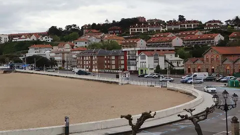 Playa de de Comillas y alguna de las zonas que ser&aacute;n objeto de mejora con el proyecto