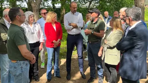 Presentaci&oacute;n del proyecto 'Torrelavega Conexi&oacute;n Natural' en el Parque de las Tablas
