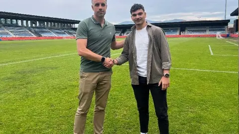 Dani G&oacute;mez, tercera incorporaci&oacute;n de la RS Gimn&aacute;stica 24/25
