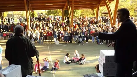 Parque de La Ace&ntilde;a, en Novales