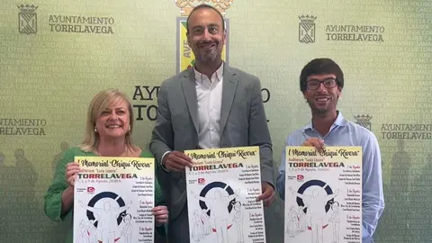 Pilar Fern&aacute;ndez, Javier L&oacute;pez Estrada y Borja Sainz presentan el I Memorial 'Chiqui' Rivera