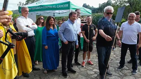 Leo Harlem fue tambi&eacute;n el encargado de lanzar el chupinazo inicial de la fiesta