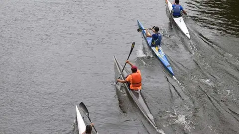 Regata de piraguismo de pielagos 2024