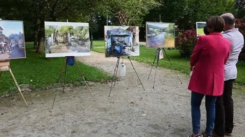 Imagen de archivo del Concurso de Pintura al Aire Libre de Reoc&iacute;n