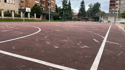 Pista polideportiva en El Zapat&oacute;n | Foto: Radio Studio