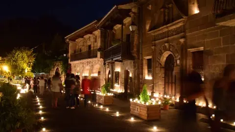 Imagen de archivo de la Noche de las Velas en Riocorvo