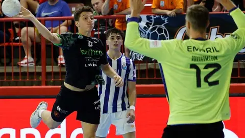 Miguel de Cos en la Supercopa Ib&eacute;rica | Foto: BM 
Torrelavega