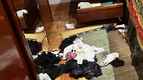 Los ladrones buscaron joyas por toda la vivienda | Foto: Radio Studio