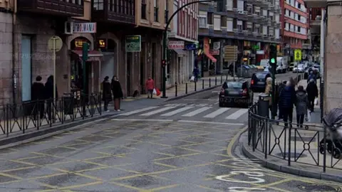 Calle Joaqu&iacute;n Cay&oacute;n de Torrelavega | Foto: Google Maps