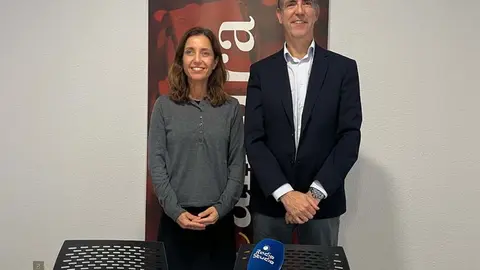 Carlos Augusto Carrasco y Ruth Villegas en la C&aacute;mara de Comercio | Foto: Radio Studio