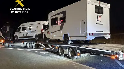 Cami&oacute;n investigado | Foto: Guardia Civil