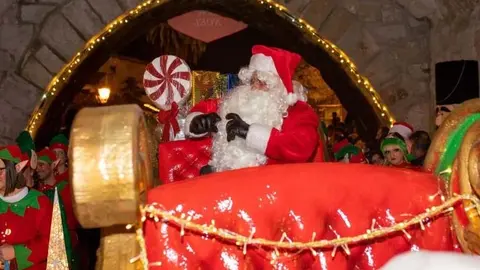 Pap&aacute; Noel en Cartes | Foto: Ayuntamiento