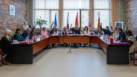 Pleno del Ayuntamiento de Polanco donde se han aprobado los presupuestos |  Foto: Ayuntamiento