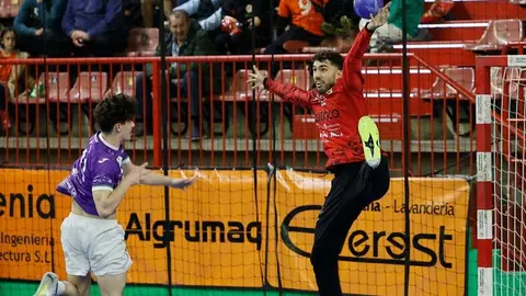 Carlos Calle, una de las figuras del partido ante Guadalajara | Foto: BM Torrelavega