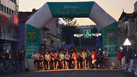 Imagen de archivo de la Carrera de Navidad de Pi&eacute;lagos | Foto: Ayuntamiento