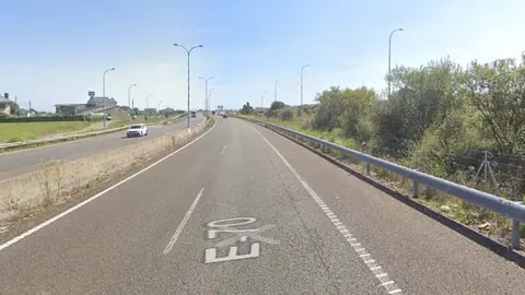 Punto kilom&eacute;trico 236,3 de la A-8 a la altura de Reoc&iacute;n donde se ha producido el siniestro | Foto: Google Maps