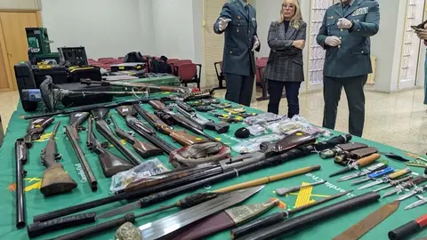 Imagen facilitada por Delegaci&oacute;n del Gobierno del material incautado a este grupo delictivo