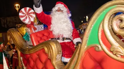 Pap&aacute; Noel en Cartes | Foto: Ayuntamiento