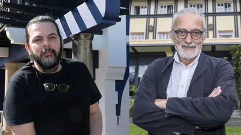 Dos buenos amigos del program&iexcl;a: Jes&uacute;s Palacio y Alfonso Fraile