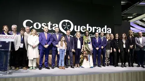 Acto del Geoparque Costa Quebrada en Fitur | Foto: Gobierno
