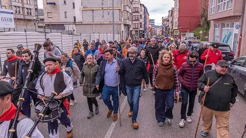 La subida arrancó del centro de Torrelavega, hasta La Montaña.
