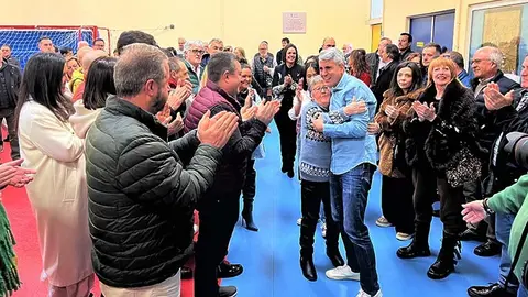 El acto se celebr&oacute; en el colegio Cervantes.