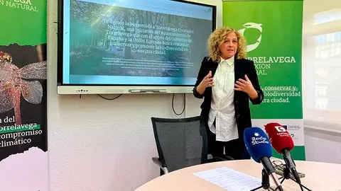 La concejala de Medio Ambiente, Patricia Portilla, present&oacute; la nueva web.