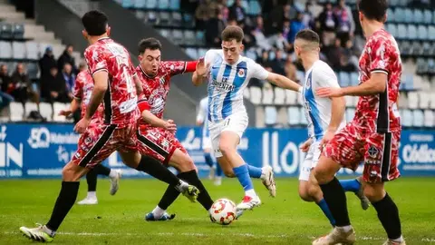 Diego Campo ante el CD Guijuelo | Foto: RS Gimn&aacute;stica